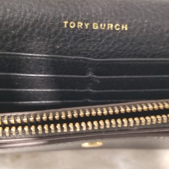 Tory Burch Black Leather Wallet - Picture 3 of 8